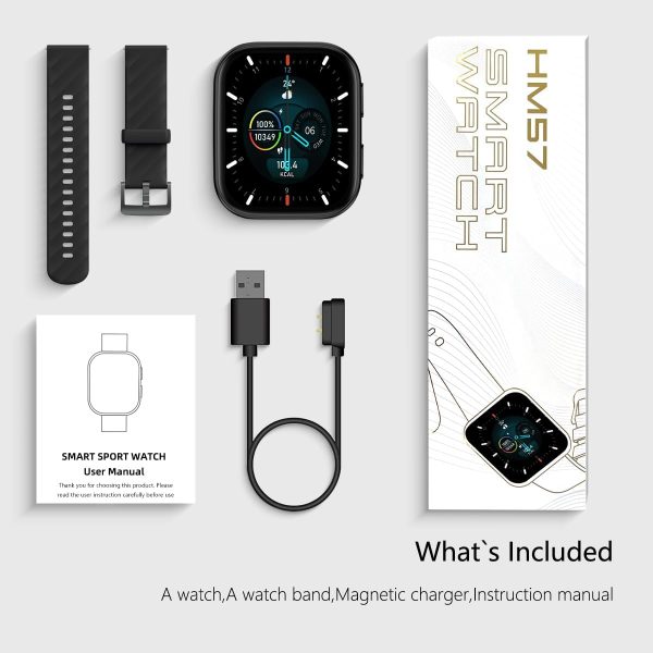 FITVII Health & Fitness Tracker (Answer/Make Calls), Smart Watch with 24/7 Heart Rate and Blood Pressure, Sleep Tracking, Blood Oxygen Monitor, 120+ Sport Mode Activity Tracker for Women Men - Image 7
