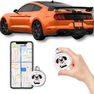 GPS Tracker for Vehicles Portable Car GPS Tracker Micro GPS Device All US Coverage Accurate Positioning for Vehicles Elderly Kids Pets No SIM Card No Subscription